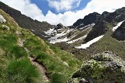 39 Il sentiero di salita al Pietra Quadra appare libero da neve !
